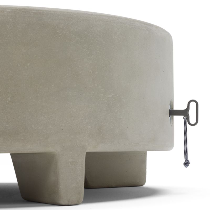 Neighbor ™ Rook Round Stone Propane Fire Table - image 6 of 7