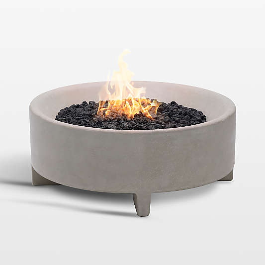 Neighbor ™ Rook Round Stone Fire Tables