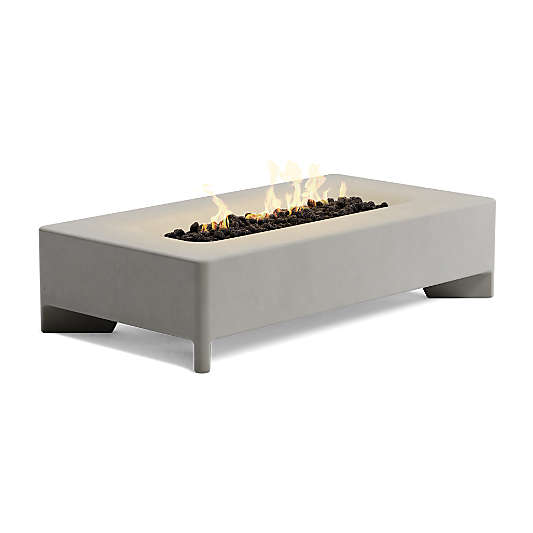 Neighbor ™ Rook Rectangle Stone Fire Tables