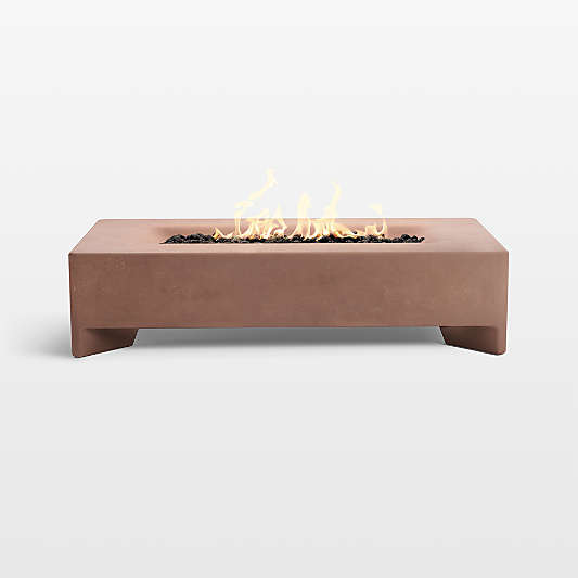 Neighbor ™ Rook Rectangle Canyon Liquid Propane Fire Table