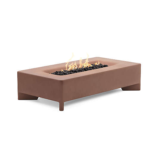 Neighbor ™ Rook Rectangle Canyon Liquid Propane Fire Table