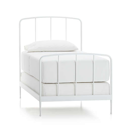 Rory White Twin Bed