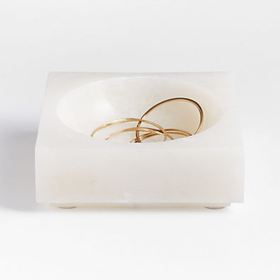 View Rosa Alabaster Catch-All by Athena Calderone details