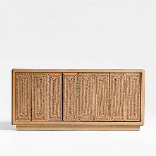 Roseau Natural Wood Sideboard Cabinet