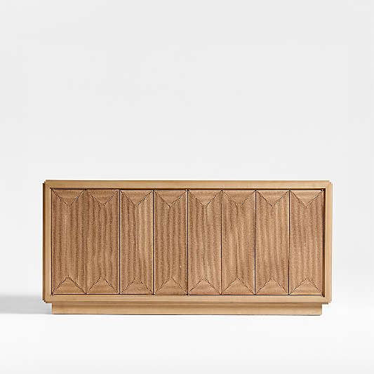 Roseau 69" Natural Wood Credenza