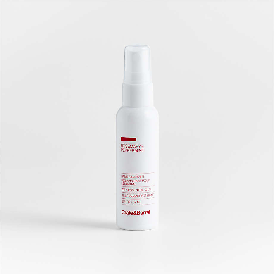Rosemary + Peppermint Hand Sanitizer Spray + Reviews Crate & Barrel