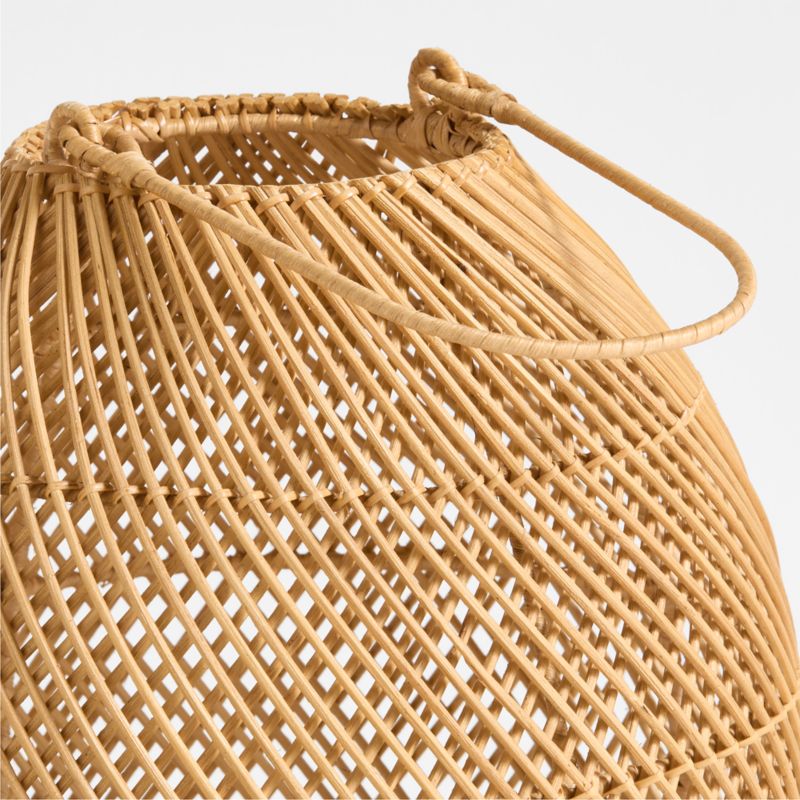 Rota Natural Woven Lantern 17" - image 3 of 4