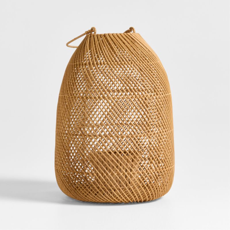 Rota Natural Woven Lantern 17" - image 2 of 4