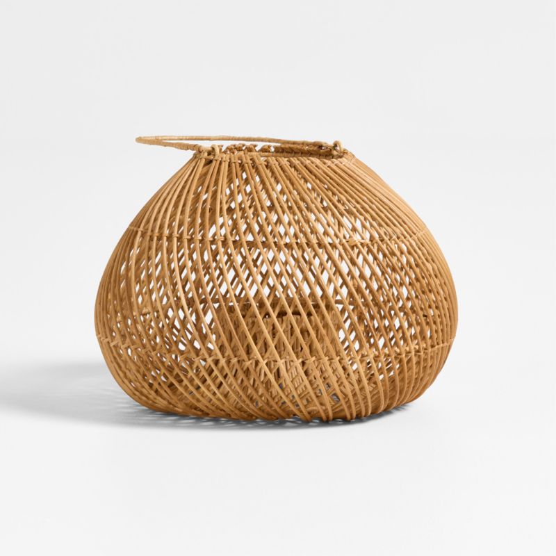 Rota Natural Woven Lantern 9" - image 2 of 4