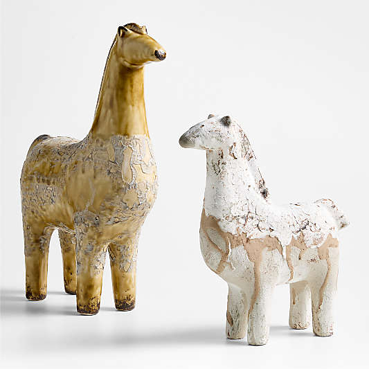 Pompeii Decorative Horse Sculptures