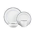 View Roulette Blue Band 4-Piece Place Setting - image 9 of 9