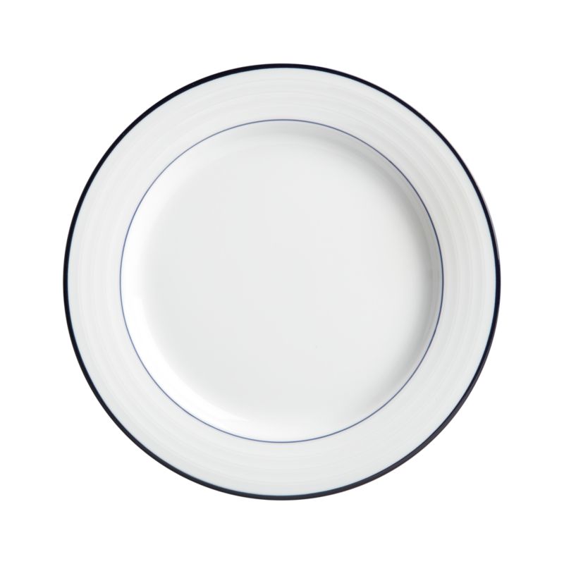 Roulette Blue Band Dinner Plate - image 9 of 9