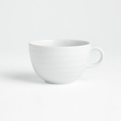View Roulette 8-oz. White Porcelain Cup details