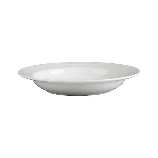 Roulette White Low Bowl