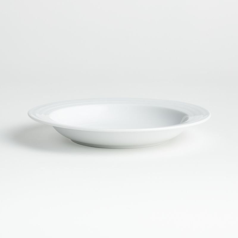 Roulette White Low Bowl