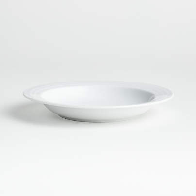 Roulette White Low Bowl