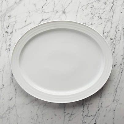 Roulette Large Oval Platter