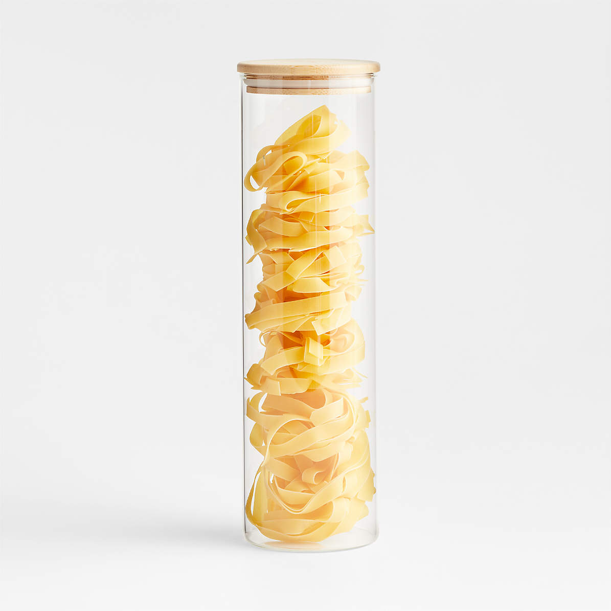 Snack Extra-Large Glass Canister + Reviews, CB2