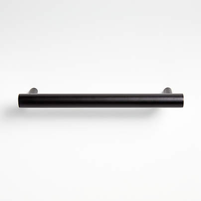 Round 6" Matte Black Bar Pull