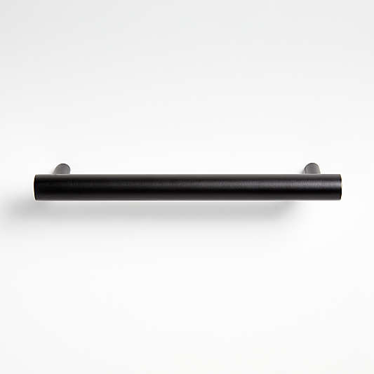 Round 6" Matte Black Bar Pull