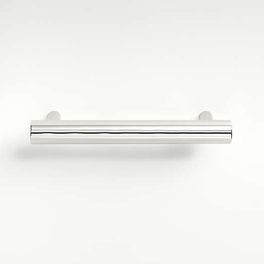 Round 4" Polished Nickel Bar Pull