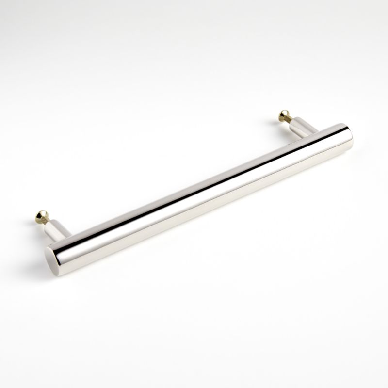 Round 4" Polished Nickel Bar Pull - image 8 of 10