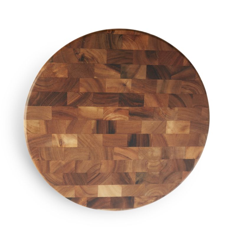 Round End-Grain Cutting Board - image 4 of 9