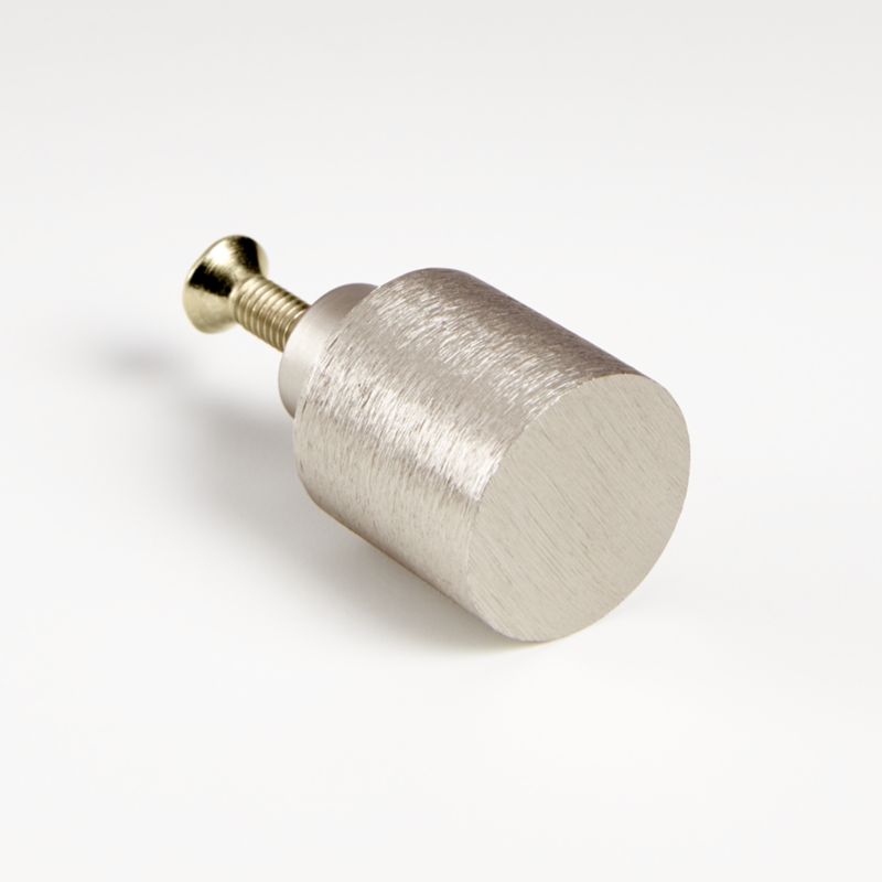 Round Brushed Nickel Knob - image 9 of 10