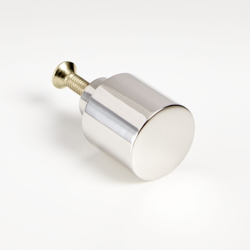 Round 4" Polished Nickel Bar Pull - image 9 of 10