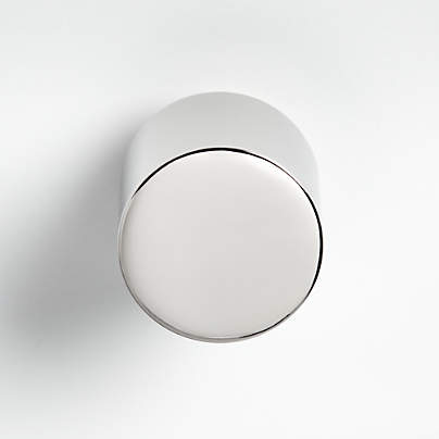 Round Polished Nickel Knob