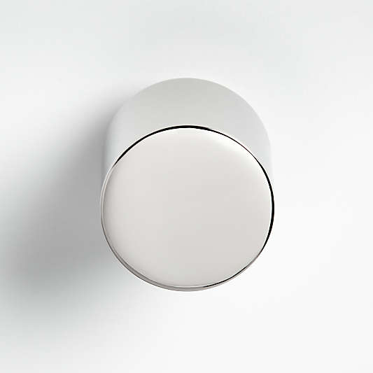 Round Polished Nickel Knob