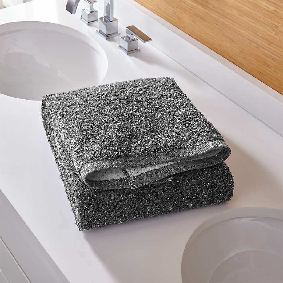 Rowan Tweed Bath Towel + Reviews | Crate & Barrel