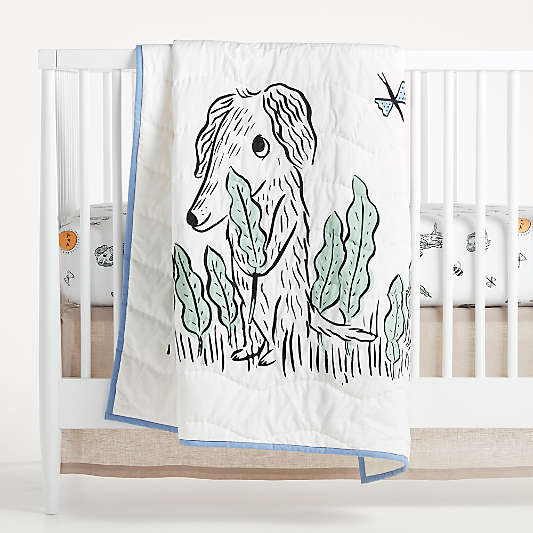 Roxy Marj Puppy Crib Quilt