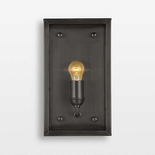 Royster Black Outdoor Wall