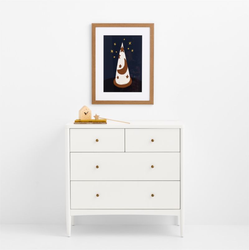 Roar Hat 18x26 Wall Art Print in Walnut Frame - image 1 of 3