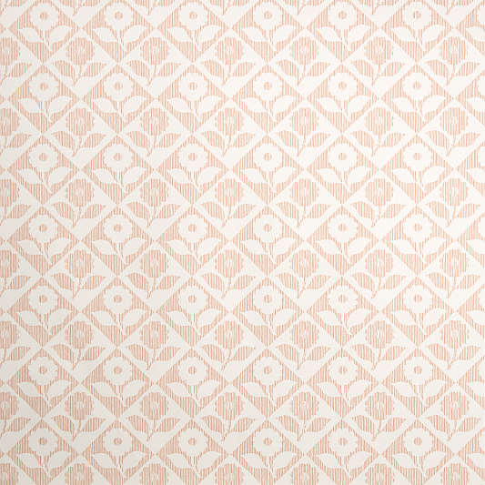 Rosalind Checker Pink Wallpaper