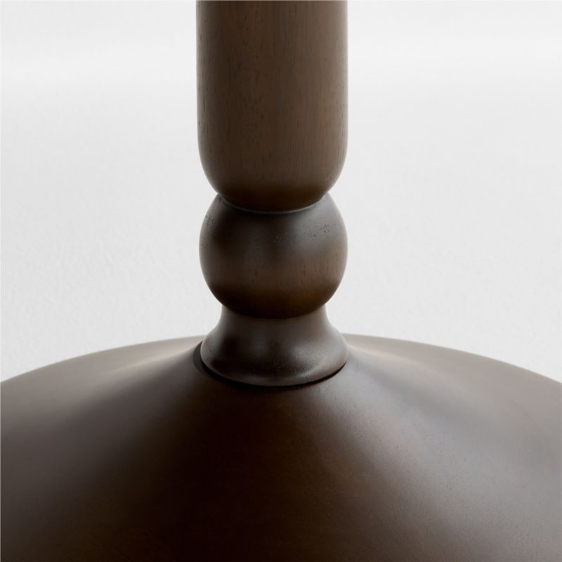 Rosalind Deep Brown Wood Round Kids Play Table - image 3 of 4