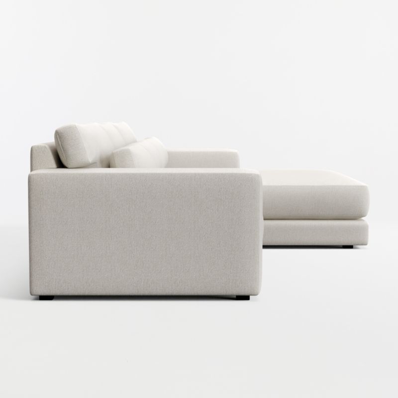 Retreat 2-Piece Bench Sectional Sofa with Extra Wide Chaise Lounge - image 5 of 7