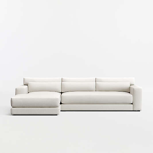 Retreat 2-Piece Bench Sectional Sofa with Chaise Lounge