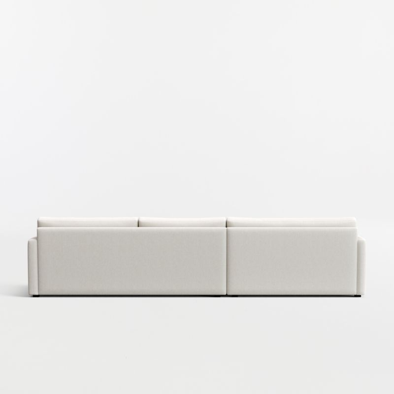 Retreat 2-Piece Bench Sectional Sofa with Extra Wide Chaise Lounge - image 6 of 7