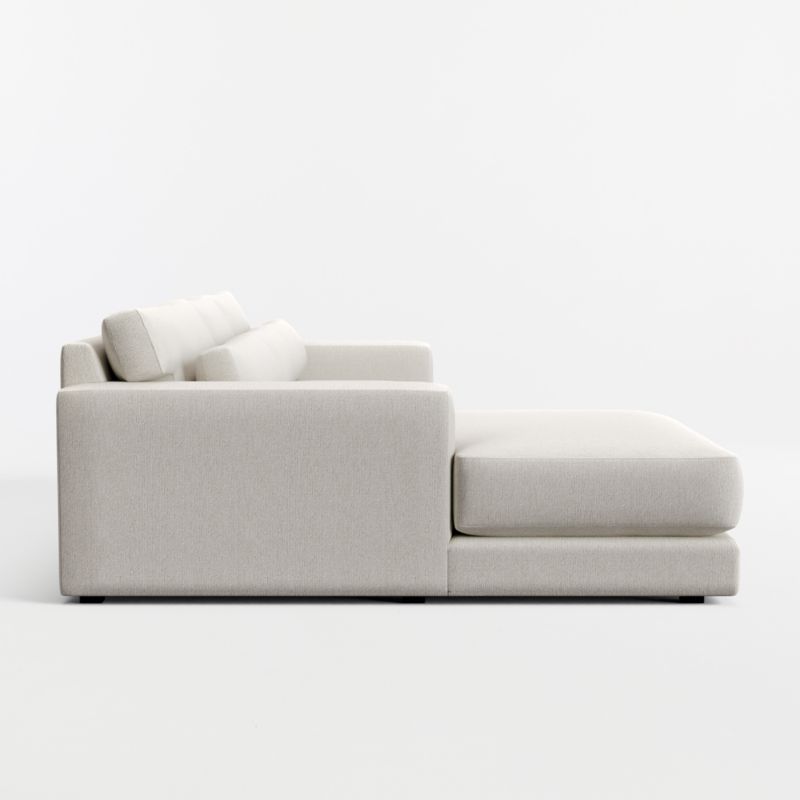 Retreat 2-Piece Bench Sectional Sofa with Extra Wide Chaise Lounge - image 5 of 7