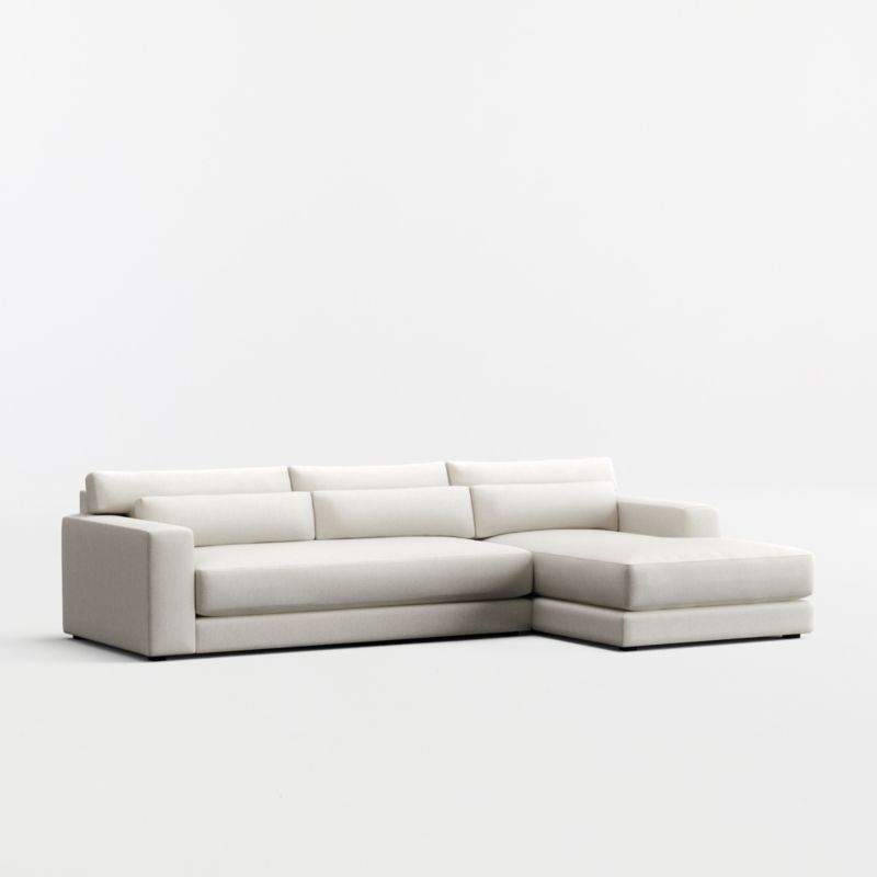 Retreat 2-Piece Bench Sectional Sofa with Chaise Lounge - image 2 of 7