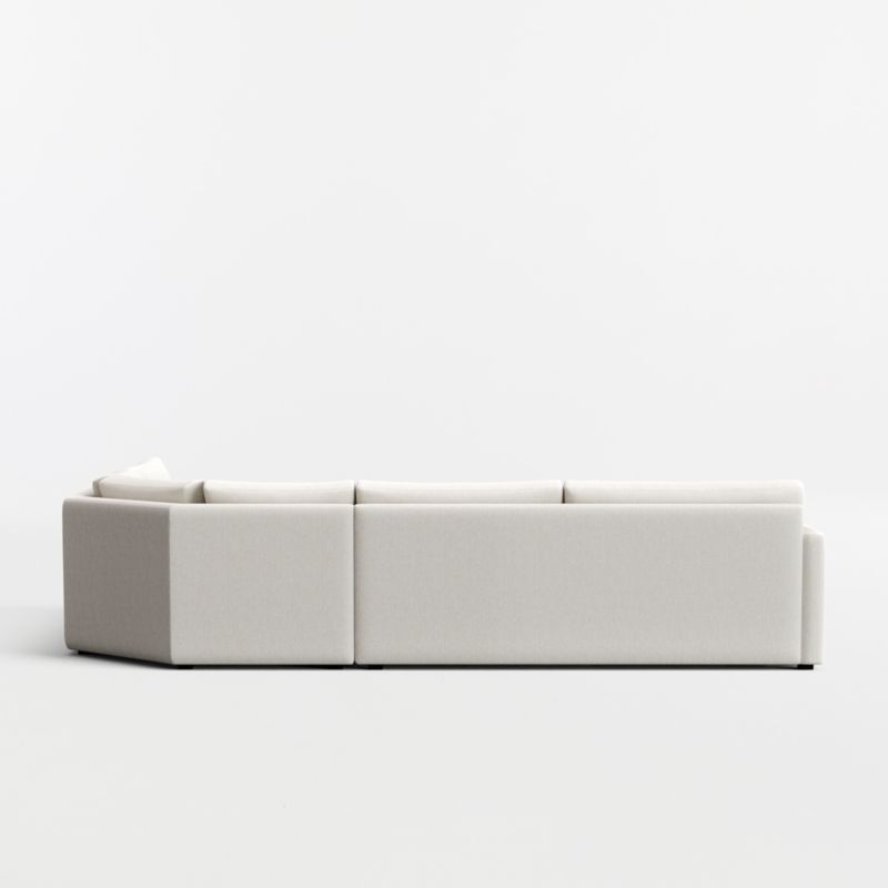 Retreat 3-Piece L-Shaped Wedge Bench Sectional Sofa - image 6 of 6