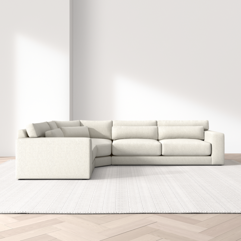 Retreat 3-Piece L-Shaped Wedge Sectional Sofa - image 3 of 7