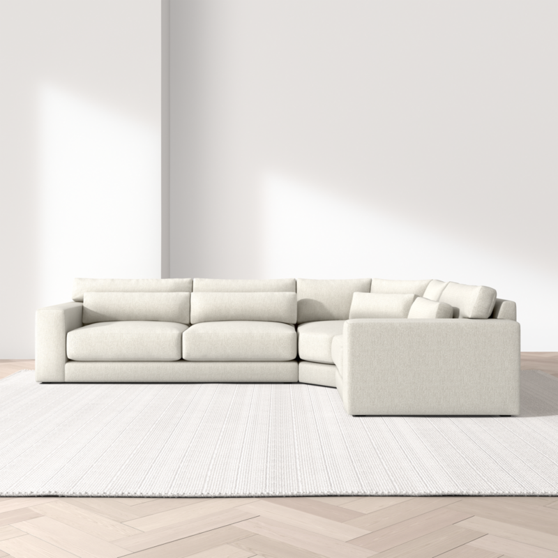 Retreat 3-Piece L-Shaped Wedge Sectional Sofa - image 3 of 7