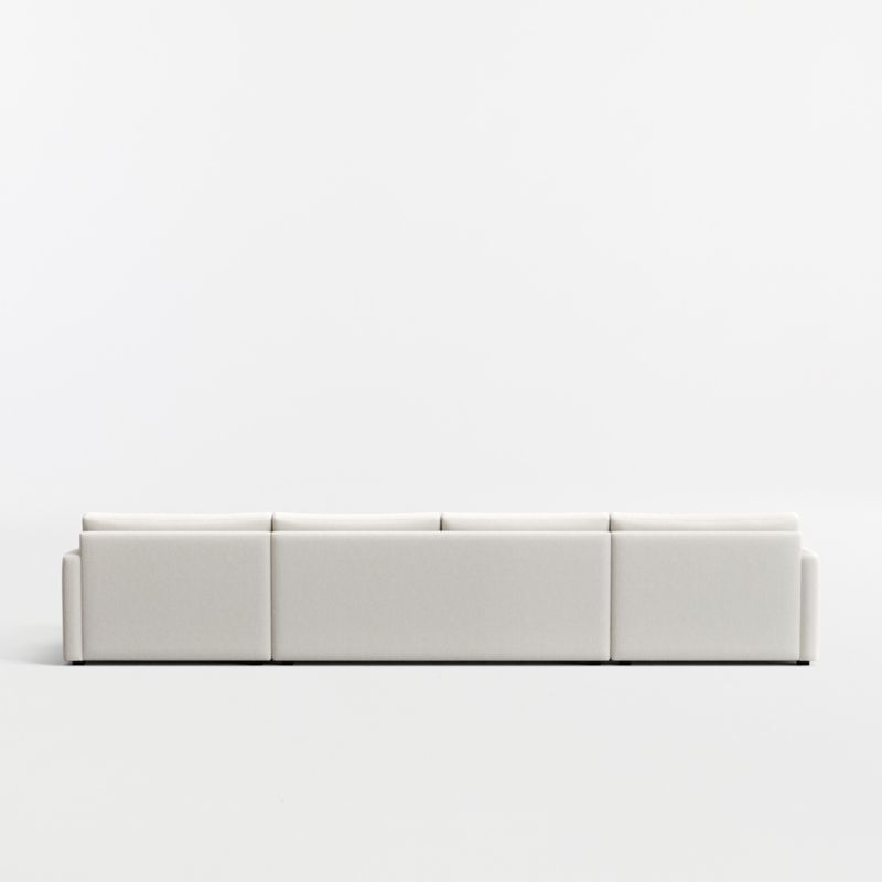 Retreat 3-Piece U-Shaped Bench Sectional Sofa with Double Chaise Lounge - image 6 of 7