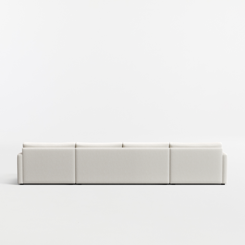 Retreat 3-Piece U-Shaped Bench Sectional Sofa with Double Chaise Lounge - image 7 of 7