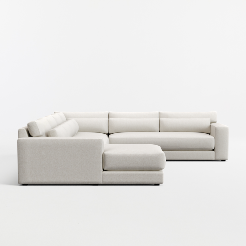 Retreat 4-Piece L-Shaped Bench Sectional Sofa with Chaise Lounge - image 6 of 7