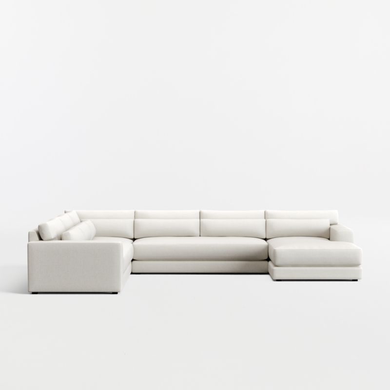 Retreat 4-Piece L-Shaped Bench Sectional Sofa with Chaise Lounge - image 2 of 7