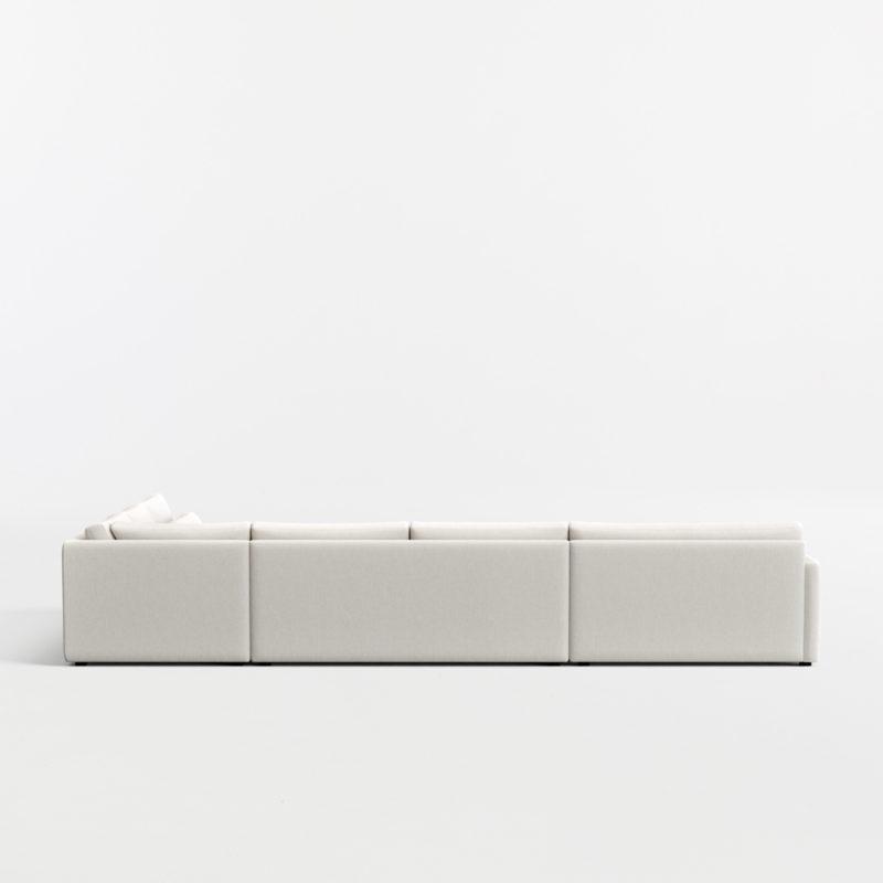 Retreat 4-Piece L-Shaped Bench Sectional Sofa with Extra Wide Chaise Lounge - image 7 of 7